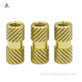 customized size brass melt insert threaded nut